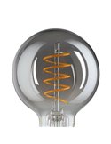 Bombilla LED Decorativa G80 Smoky 4W 2000K E27 | Diseño Decorativo
