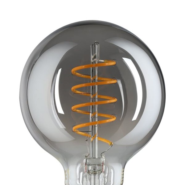 Bombilla LED Decorativa G80 Smoky 4W 2000K E27 | Diseño Decorativo