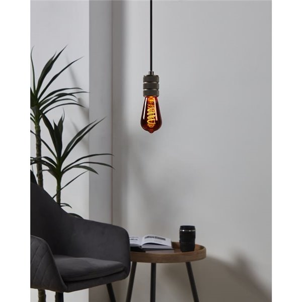 Ampoule LED Décorative ST64 Cuivre 4W 2000K E27 | Design vintage et décoratif