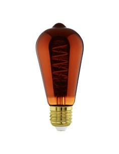 Lâmpada LED Decorativa ST64 Cobre 4W 2000K E27 | Design vintage e decorativo