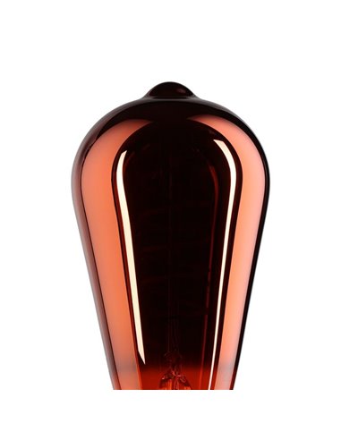 Ampoule LED Décorative ST64 Cuivre 4W 2000K E27 | Design vintage et décoratif