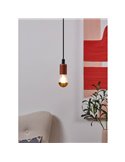 Bombilla LED con cabezal espejo dorado A60,  7.3W 2700K E27 | Luz Cálida y Antideslumbrante