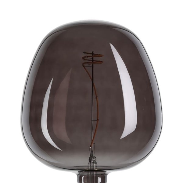 Grande ampoule LED décorative, G190 Noir 4W 2000K E27 à filament