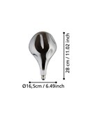 Ampoule LED D165 Fumée 4W 2700K E27 | Grand Décoratif