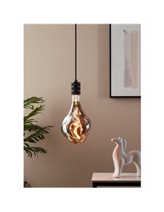 Lâmpada LED D165 Fumê 4W 2700K E27 | Grande Decorativo 2