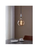 Ampoule LED ronde G200 de grande taille, Ambre 8W 2100K E27 | Décoratif avec filament