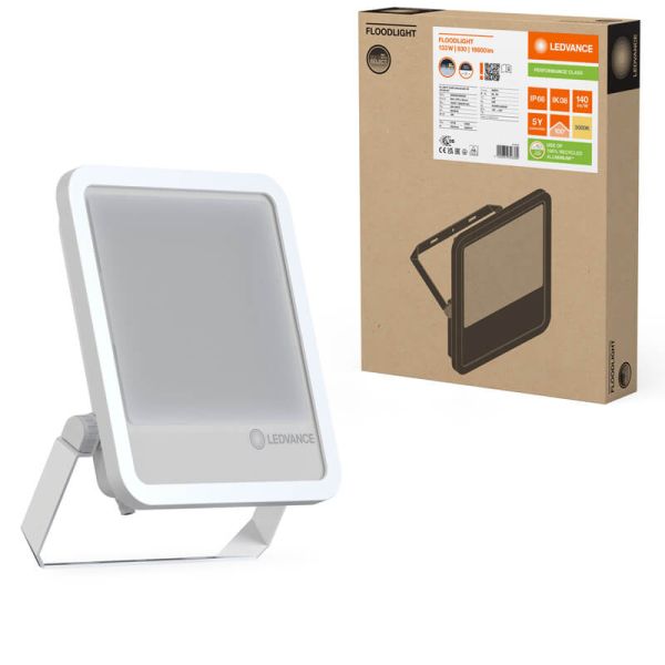 Holofote LED branco para exterior 133W - 200 - 20.000Lm IP66 Ledvance Gen4 FL 200 P 133W 20KLM 3000K