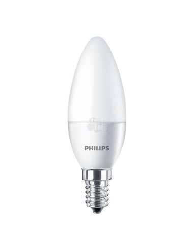 Bombilla LED Vela E14 Philips 7W Corepro La Bombilla de Vela mas potente del mercado | LeonLeds Iluminación