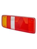 Cabochon de feu arrière pour Krone, KÖGEL, Daf, Doll, Kempf, Mercedes-Benz, Scania, Volvo - Hella