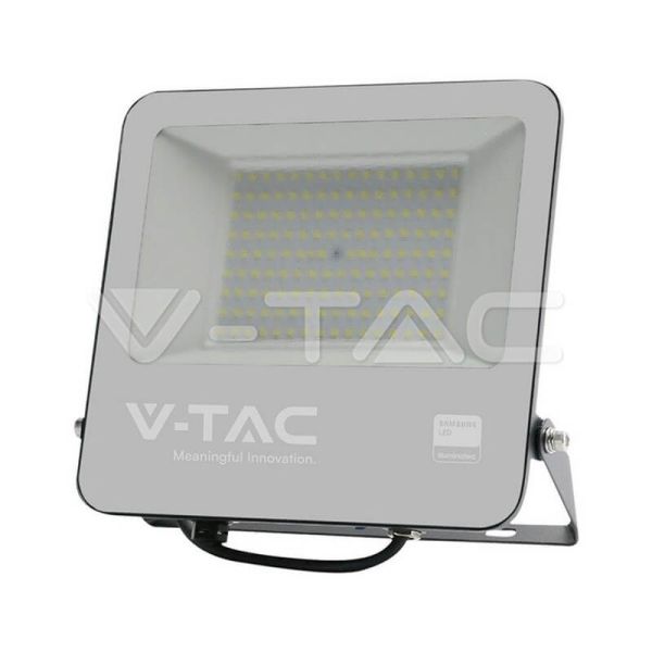 Proyector LED 100W SMD SAMSUNG con Cristal Esmerilado 1m Cable IP65 | Luz Blanca 6500K