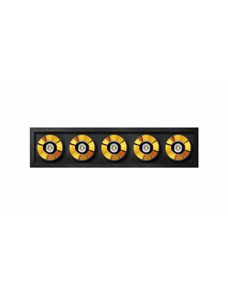 Downlight LED empotrable BLACK FOSTER REC 5 SPOT, 19º, 2700K/3000K/4000K, Surtido de Colores, Regulable/No Regulable