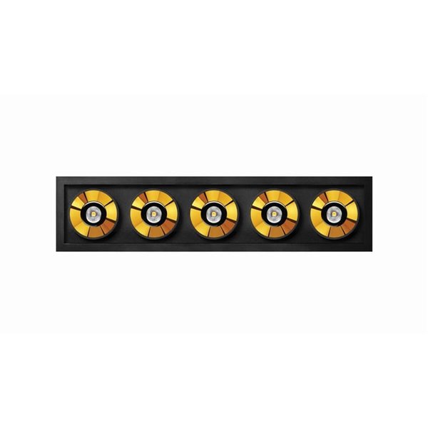 Downlight LED empotrable BLACK FOSTER REC 5 SPOT, 19º, 2700K/3000K/4000K, Surtido de Colores, Regulable/No Regulable