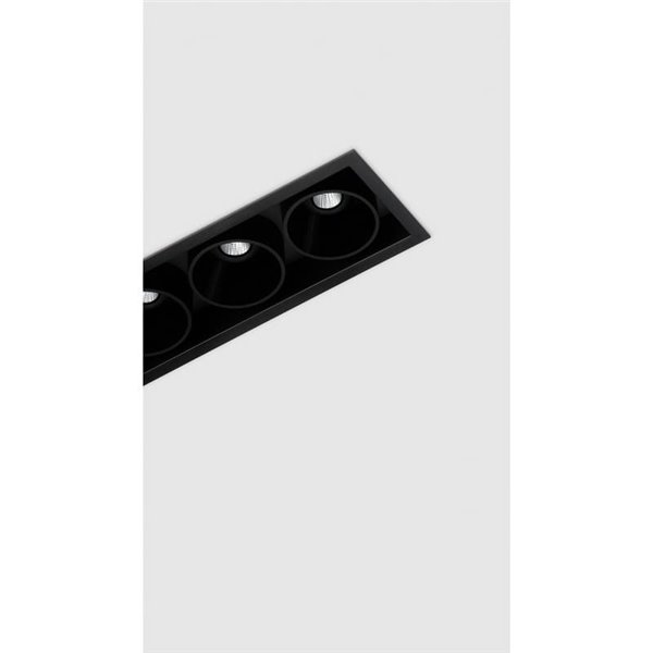 Downlight LED empotrable BLACK FOSTER REC 5 SPOT, 19º, 2700K/3000K/4000K, Surtido de Colores, Regulable/No Regulable