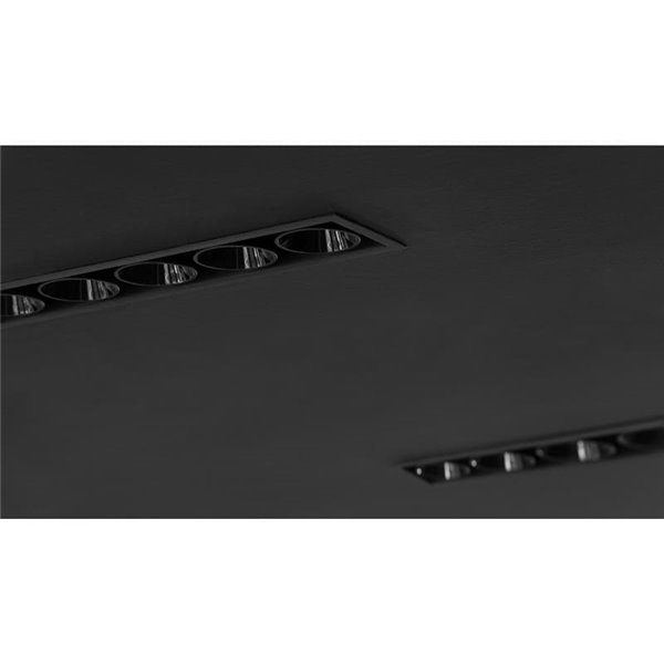 Downlight LED empotrable BLACK FOSTER REC 5 SPOT, 19º, 2700K/3000K/4000K, Surtido de Colores, Regulable/No Regulable