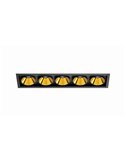 Downlight LED empotrable BLACK FOSTER REC 5 SPOT, 19º, 2700K/3000K/4000K, Surtido de Colores, Regulable/No Regulable