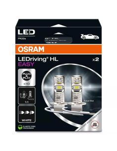 Bombillas LED H3 12V Sin transformador Plug & Play LEDriving HL EASY 64151DWESY 2 Unds. Osram | LeonLeds