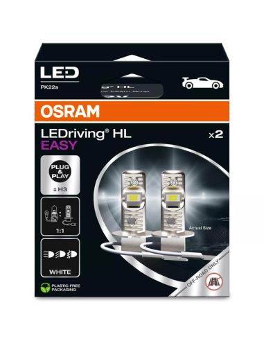 Lâmpadas LED H3 12V sem transformador...