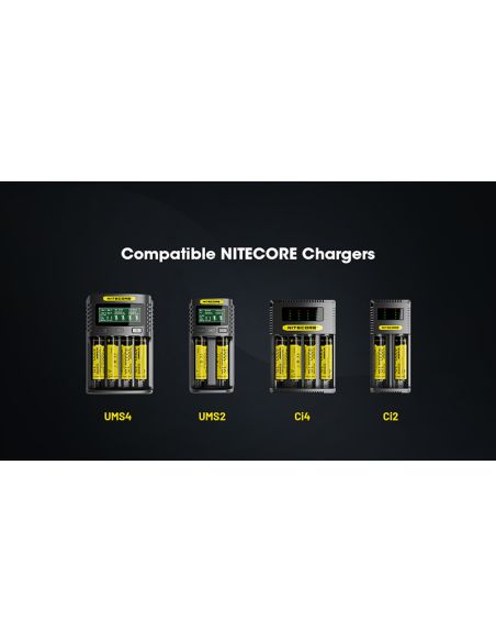 Nitecore NL1840HP 4000mAh Batería Li-ion 18650 Recargable 10A Alta capacidad