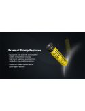 Nitecore NL1840HP 4000mAh batterie Li-ion 18650 rechargeable 10A haute capacité