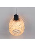 Lampe de plafond AMELIE Finition Bambou | LéonLeds