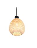 Lampe de plafond AMELIE Finition Bambou | LéonLeds