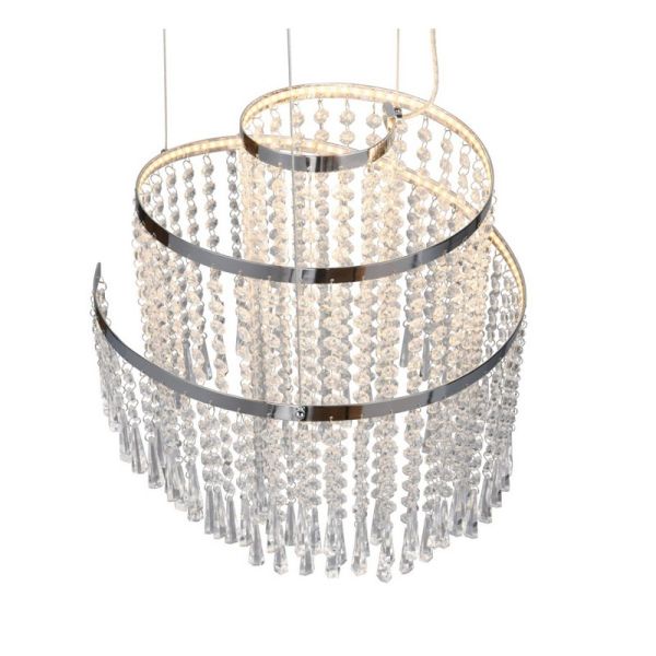 Lámpara Colgante LED POMP Ø38cm Estilo Clásico | LeonLeds