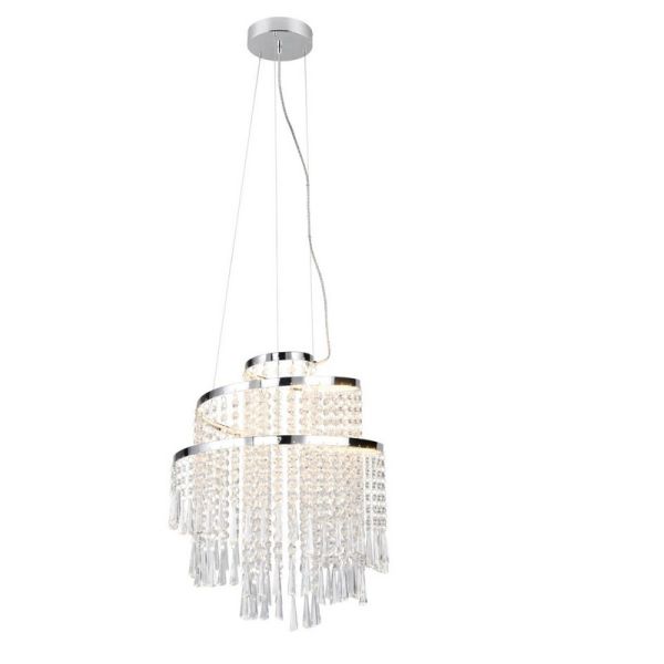 Lámpara Colgante LED POMP Ø38cm Estilo Clásico | LeonLeds