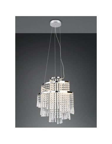 Lámpara Colgante LED POMP Ø38cm Estilo Clásico | LeonLeds