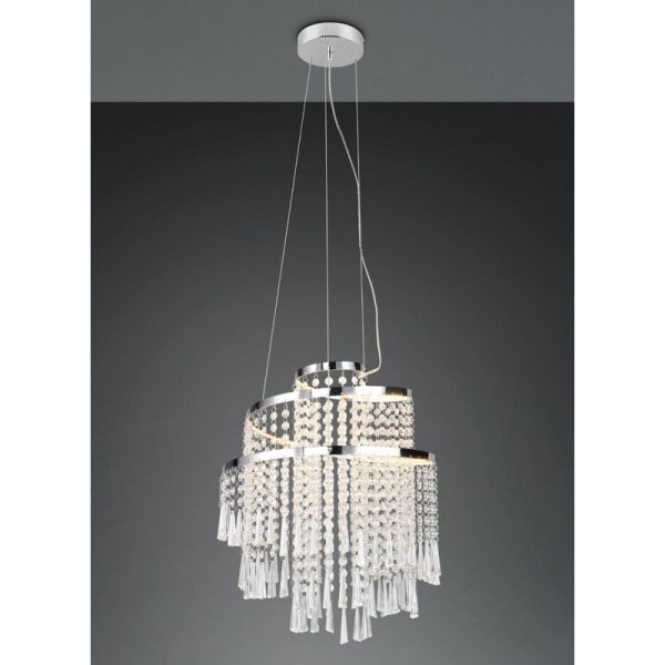 Lámpara Colgante LED POMP Ø38cm Estilo Clásico | LeonLeds