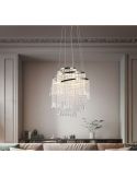Lámpara Colgante LED POMP Ø38cm Estilo Clásico | LeonLeds