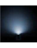 Lámpara de pie negra con luz indirecta STANDUP, 1,99 m de altura, 2700K/3000K - 4210Lm/4320Lm