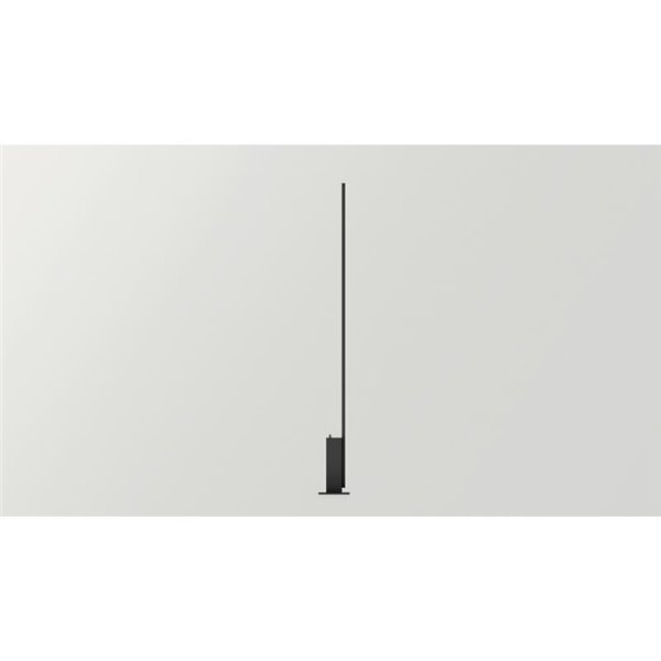 Lámpara de pie negra con luz indirecta STANDUP, 1,99 m de altura, 2700K/3000K - 4210Lm/4320Lm
