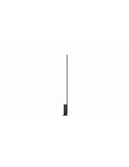 Lámpara de pie negra con luz indirecta STANDUP, 1,99 m de altura, 2700K/3000K - 4210Lm/4320Lm