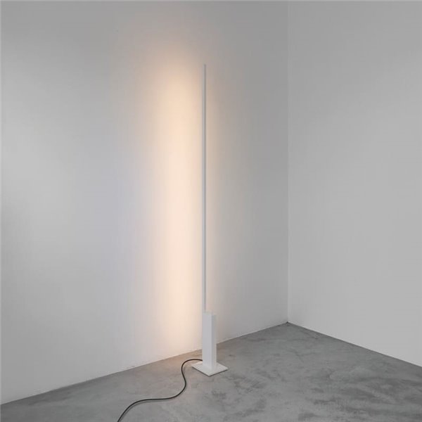 Lámpara de pie blanca con luz indirecta STANDUP, 2700K/3000K - 4210Lm/4320Lm