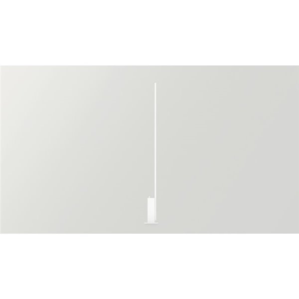 Lámpara de pie blanca con luz indirecta STANDUP, 2700K/3000K - 4210Lm/4320Lm
