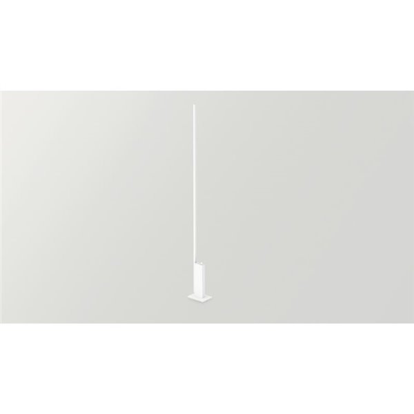 Lámpara de pie blanca con luz indirecta STANDUP, 2700K/3000K - 4210Lm/4320Lm