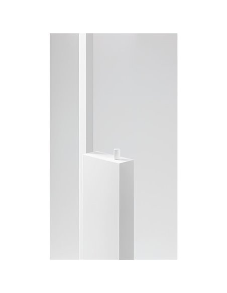 Lampadaire blanc à lumière indirecte STANDUP, 2700K/3000K - 4210Lm/4320Lm