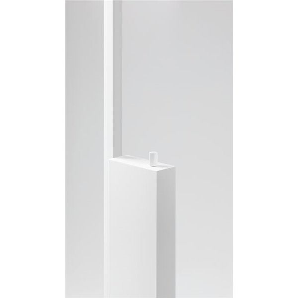 Lámpara de pie blanca con luz indirecta STANDUP, 2700K/3000K - 4210Lm/4320Lm