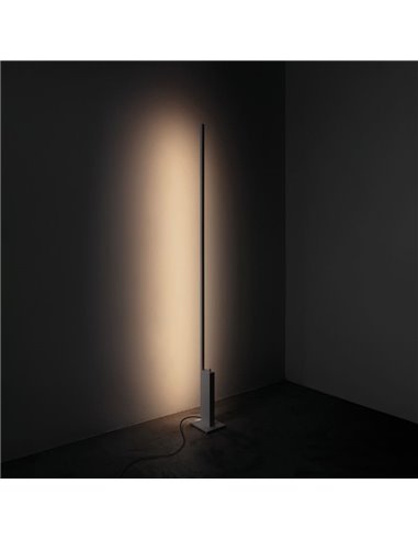 Candeeiro de pé branco com luz indireta STANDUP, 2700K/3000K - 4210Lm/4320Lm