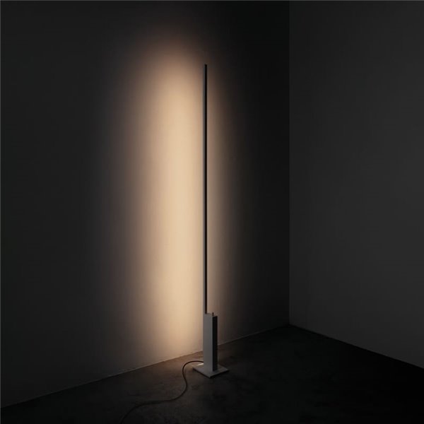 Lámpara de pie blanca con luz indirecta STANDUP, 2700K/3000K - 4210Lm/4320Lm