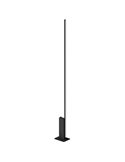 Lámpara de pie negra con luz indirecta STANDUP, 1,99 m de altura, 2700K/3000K - 4210Lm/4320Lm