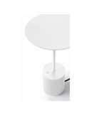 Candeeiro de mesa minimalista YORU BIG, preto/branco, com cabo, 5W, 600Lm, 2700K