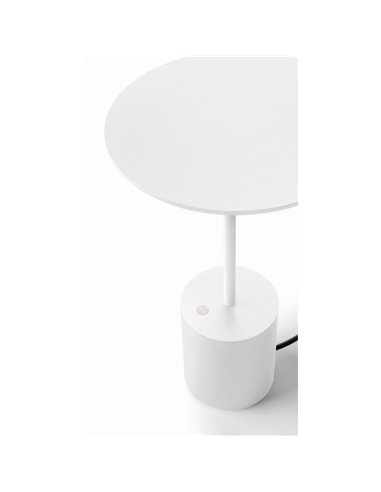 Lampe de table minimaliste YORU BIG, noir/blanc, avec câble, 5W, 600Lm, 2700K