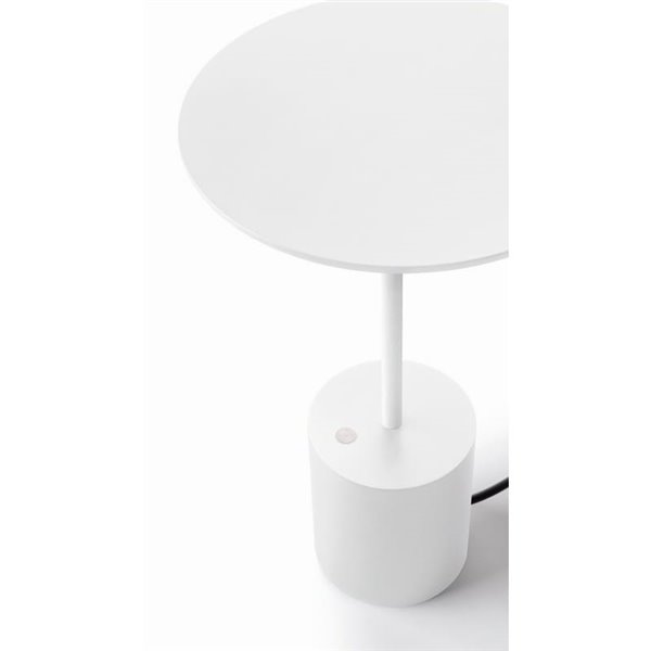 Candeeiro de mesa minimalista YORU BIG, preto/branco, com cabo, 5W, 600Lm, 2700K