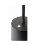 Lámpara de sobremesa minimalista YORU BIG, negro/blanco, con cable, 5W, 600Lm, 2700K