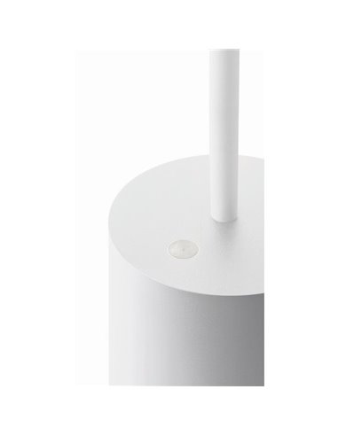 Candeeiro de mesa minimalista YORU BIG, preto/branco, com cabo, 5W, 600Lm, 2700K