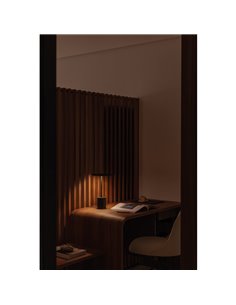 Lampe de table minimaliste YORU BIG, noir/blanc, avec câble, 5W, 600Lm, 2700K 2