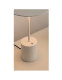 Lámpara de sobremesa minimalista YORU BIG, negro/blanco, con cable, 5W, 600Lm, 2700K