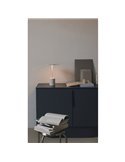 Candeeiro de mesa minimalista YORU BIG, preto/branco, com cabo, 5W, 600Lm, 2700K