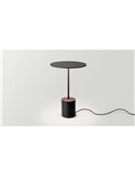 Lámpara de sobremesa minimalista YORU BIG, negro/blanco, con cable, 5W, 600Lm, 2700K